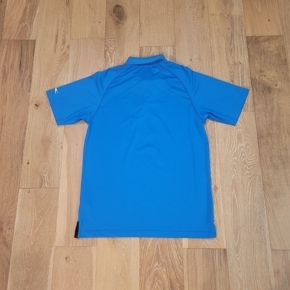 Slazenger Men's blue golf polo size Medium - Picture 3 of 5
